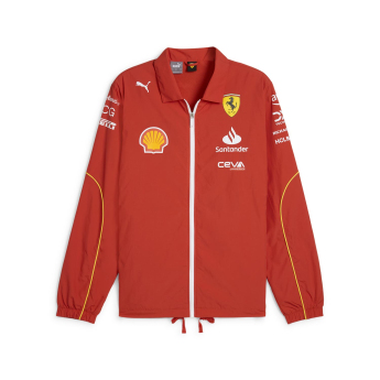 Kurtka męska czerwona Coach Team Ferrari F1 2024