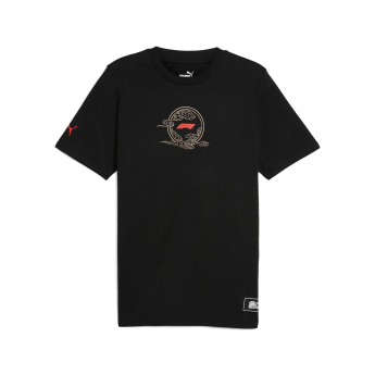 Formule 1 pánské tričko Shanghai GP black F1 Team 2024