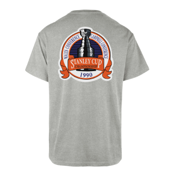 Edmonton Oilers pánské tričko Champions Backer 47 ECHO Tee grey