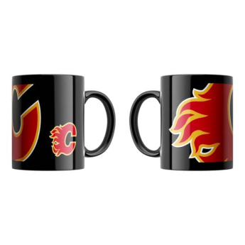 Calgary Flames hrníček Oversized Logo NHL (330 ml)