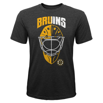 Boston Bruins dětské tričko Torwart Mask black