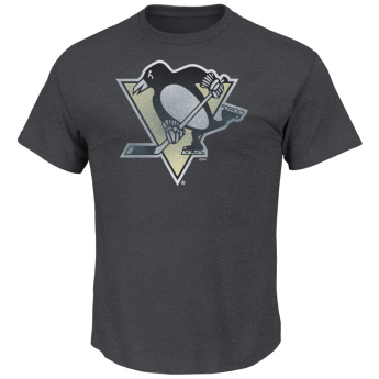 Pittsburgh Penguins pánské tričko Pigment Dyed grey