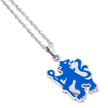 FC Chelsea přívěšek na krk Colour Lion Pendant & Chain