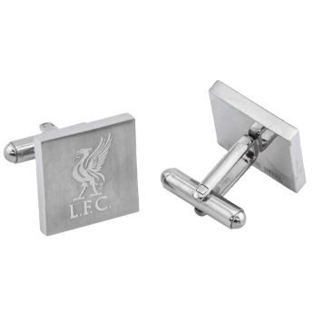 FC Liverpool manžetové knoflíčky Stainless Steel Square Cufflinks