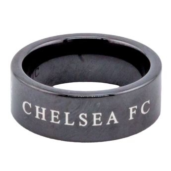 FC Chelsea prsten Black Ceramic Ring Medium