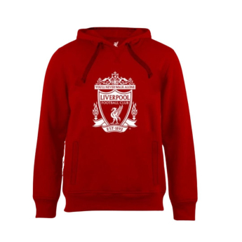 FC Liverpool pánská mikina s kapucí No35 red