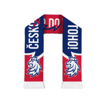 Hokejové reprezentace dětská zimní šála Česko do Toho Lion logo