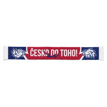 Hokejové reprezentace dětská zimní šála Česko do Toho Lion logo