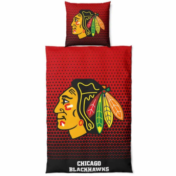 Chicago Blackhawks povlečení na jednu postel Dots