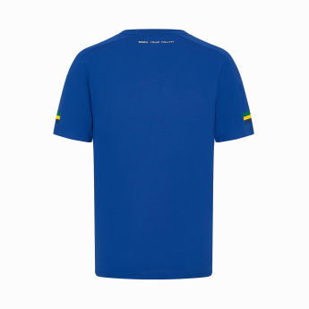 Ayrton Senna pánské tričko Stripe blue 2024