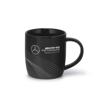 Mercedes AMG Petronas hrníček Logo black F1 Team 2024