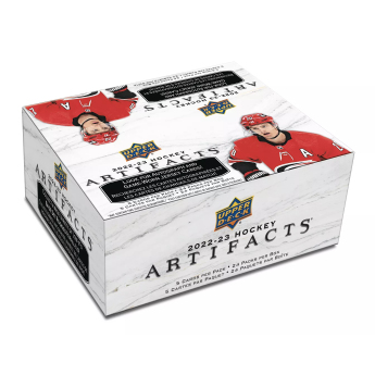 NHL boxy hokejové karty NHL 2022-23 Upper Deck Artifacts Retail Box