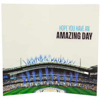 Manchester City blahopřání Personalised Birthday Card