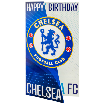 FC Chelsea blahopřání Crest Birthday Card