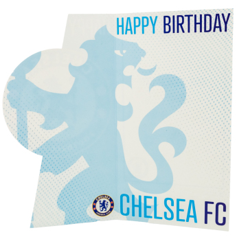 FC Chelsea blahopřání Crest Birthday Card