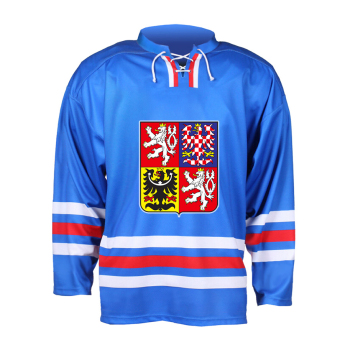 Hokejové reprezentace hokejový dres Czech Republic 2023/2024 CCM Fandres replica - blue