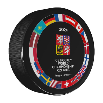 Hokejové reprezentace puk Ice Hockey World Championship Czechia MS 2024