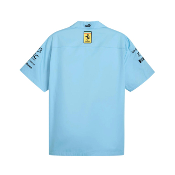 Ferrari pánská košile Miami GP blue F1 Team 2024