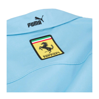 Ferrari pánská košile Miami GP blue F1 Team 2024