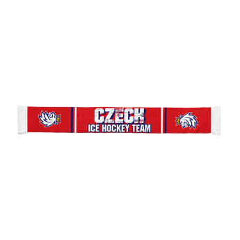 Hokejové reprezentace zimní šála red Czech Ice Hockey ČH