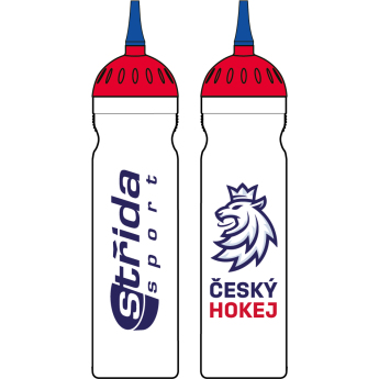 Hokejové reprezentace láhev na pití Czech Republic Logo Lev white