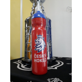 Hokejové reprezentace láhev na pití Czech Republic Logo Lev red