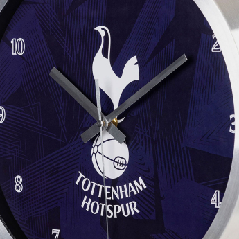 Tottenham Hotspur nástěnné hodiny Geo Metal Wall Clock