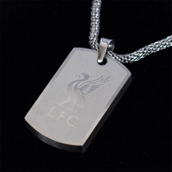 FC Liverpool řetízek na krk se psí známkou Icon Dog Tag & Chain