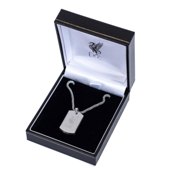 FC Liverpool řetízek na krk se psí známkou Icon Dog Tag & Chain