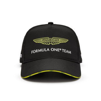 Aston Martin čepice baseballová kšiltovka black F1 Team 2024