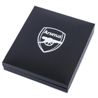 FC Arsenal řetízek na krk s přívěškem 18ct Gold Plated on Silver Crest