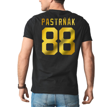 Hokejové reprezentace pánské tričko #88 PASTA CUP Ice Hockey World Championship Czechia MS 2024 GOLD EDITION Black