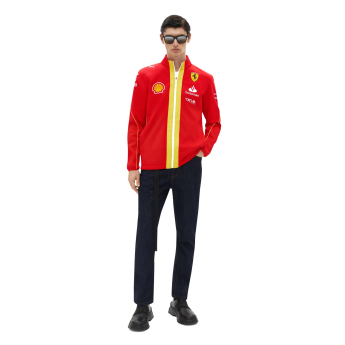 Ferrari pánská bunda Driver Softshell red F1 Team 2024