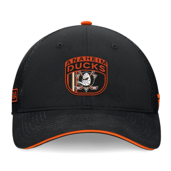 Anaheim Ducks čepice baseballová kšiltovka 2024 Draft NHL On Stage Trucker Adjustable Hat