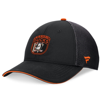 Anaheim Ducks čepice baseballová kšiltovka 2024 Draft NHL On Stage Trucker Adjustable Hat