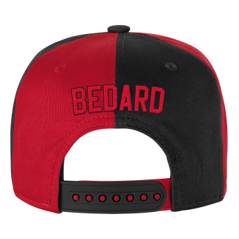 Chicago Blackhawks dětská čepice baseballová kšiltovka Connor Bedard Pandemonium Tonal Flat Brim Sn