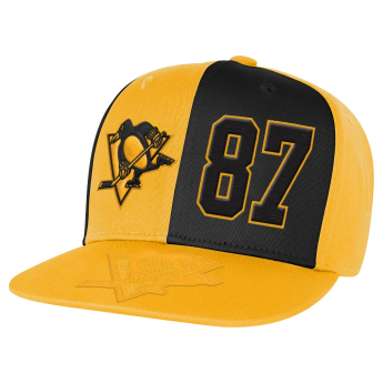 Pittsburgh Penguins dětská čepice baseballová kšiltovka Sidney Crosby Pandemonium Tonal Flat Brim Sn
