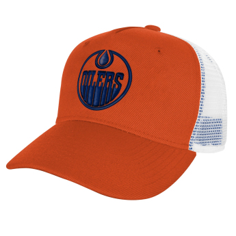 Edmonton Oilers dětská čepice baseballová kšiltovka Lifestyle Snapback Trucker