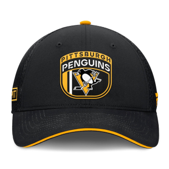 Pittsburgh Penguins čepice baseballová kšiltovka 2024 Draft NHL On Stage Trucker Adjustable Hat