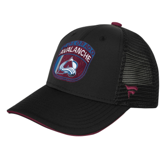 Colorado Avalanche dětská čepice baseballová kšiltovka 2024 Draft NHL On Stage Trucker Adjustable Hat