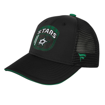 Dallas Stars dětská čepice baseballová kšiltovka 2024 Draft NHL On Stage Trucker Adjustable Hat