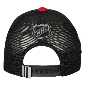 Chicago Blackhawks dětská čepice baseballová kšiltovka 2024 Draft NHL On Stage Trucker Adjustable Hat