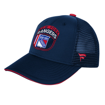 New York Rangers dětská čepice baseballová kšiltovka 2024 Draft NHL On Stage Trucker Adjustable Hat