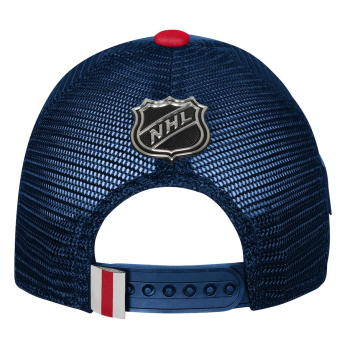 New York Rangers dětská čepice baseballová kšiltovka 2024 Draft NHL On Stage Trucker Adjustable Hat