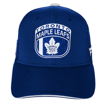 Toronto Maple Leafs dětská čepice baseballová kšiltovka 2024 Draft NHL On Stage Trucker Adjustable Hat