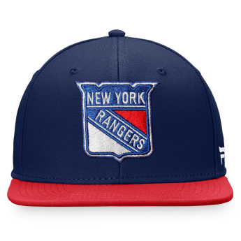 New York Rangers čepice flat kšiltovka core snapback cap
