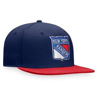 New York Rangers čepice flat kšiltovka core snapback cap