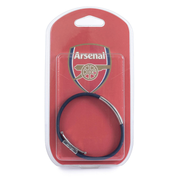 FC Arsenal náramek Navy flexi