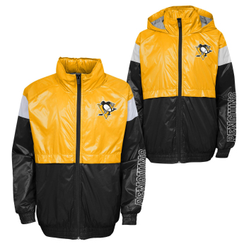 Pittsburgh Penguins dětská bunda goal line stance full-zip windbreaker