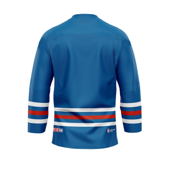 Hokejové reprezentace hokejový dres Lukáš Dostál #1 2023/2024 CCM Fandres replica - blue
